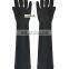 Oil & acid chemical resistant Red PVC Industrial Gloves