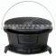 cast iron wood burning stove for BBQ
