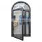 Factory High Quality Customized Design Double Glass Aluminum Casement Toilet Doors