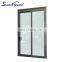 AS2047 aluminium alloy frame tempered glass sliding door Double Glaze Low E Top Doors