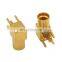 MMCX Straight Jack Female Right Angle For PCB Mount Connector MMCX PCB
