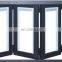 20 Years Manufacture Commercial System Glass Aluminum Bi-folding / Accordion / Windows for Modern Design