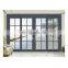 Sliding aluminum doors glass curtain interior partition wall aluminium glass door