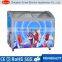 Supermarket transparent sliding glass door chest freezer