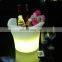 Oval Shape Boat Led Flashing Beverage Wine Bucket Champagne Wine Drinks Beer Bucket Portable Party Use Led Rechargeable Cooler