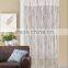 Lace German Curtains With Rope Tassel Tiebacks And Valance                        
                                                Quality Choice