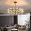 Kitchen Island Linear Arcachon Led Rectangular Modern Crystal Chandeliers Pendant Lights Luxury Lighting