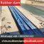 Water filled and inflatable rubber dam manufacturer provides direct supply of dam bags for repair, with complete specifications for high temperature resistance