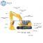 XCMG pièces de rechange d'excavateur d'origine de haute qualité xcmg repuestos Pièces de rechange d'excavateur XE205 XE225 XE335 XE270 xcmg excavator parts for sale