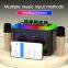 Music box bluetooth Karaoke Set with mic and bluetooth 15 speaker audio interface sound cards mixers bar with subwoofer