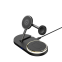 Multifunction 4 in 1 fast wireless charging station bedroom table lamp station eye protection lamp wireless charger station