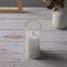 Wholesale dia 5cm White Glass LED Candles - Realistic Flicker Flame, for Halloween/Christmas Lighting - Factory Supply