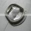 100W oval LED borosilicate glass lens with street light 120x60 degree
