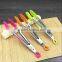 Custom Kitchen silicone food tongs set ,stainless steel food tongs with silicone tips
