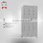 WLS professional design 6 door metal school lockers