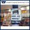 Convex shape backlit illuminated poster frames LED curved lightbox