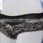 The fashion sexy black flower lace women panty