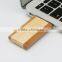 Universal 2.0 rectangle nature wooden usb disk 1GB-64GB USB Flash memory