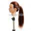 Cheap Factory Price Synthetic Hair Mannequin Head, Long Hair Synthetic Traiing Head Doll