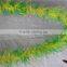 Cheap 2 Ply 72" Green Color Synthetic Ostrich Feather Boa For Wedding Decorations