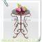 KZ160238 Luxury 3-tier Metal Indoor Marble Top Flower/pot/Plant Stand