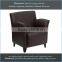 modern design leather lounge chair 822# for living room, hotel, coffee shop and waiting area