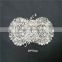 Wholesale bridal beaded crystal rhinestone appliques for wedding, T-Shirts diamond Collar accessories
