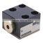 taper seat sub-plate mounting check valve type RVP