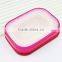 N204 Plastic Soap Dish Square,colorful hotel soap dish