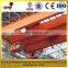 drawing customized double girder bridge crane two trolleys