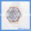 HOGIFT New geneva silicone fashion lady watch