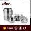 Highly useful stainless steel thermo food container/food pot with handle
