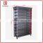 Professional design gas 9 layers rotisserie oven for chicken