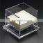 Transparent Acrylic Small Clear Storage Box for Scratchpad