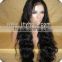 Hot Beauty 22" #1B Loose Wave, Chinese silk top aaaaa human hair full lace wig