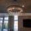 camino round czechoslovakian crystal chandelier for kitchen island