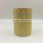High grade small ceramic colored mason jars wholesale with gold painting