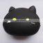 colorful silicone cat printing coin purse original design for promotion