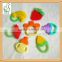 High Quality Safe Baby Teether Teething Ring Banana Silicone Toothbrush