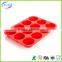 Round shape silicone soap molds