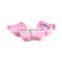 1.5meters Fiberglass Company Logo Design Lock Medical Waist Tape Measure Pink Mini Retractable