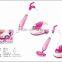 Toy Electric vacuum cleaner play set for kids with LED flashing light,B/O Toy dust collector game toy,Cleaning toy QQ228607