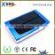 Emergency 10000mah solar powered portable charger