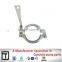 Concrete pump pipe Clamp, MF 125 5' Wedge Clamp, Forging Schwing concrete spare parts