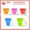 Multi-function silicone drinking folding tea cup with lid                        
                                                                                Supplier's Choice