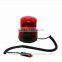 dc 12V 24V Amber Magnet Rotating Light Vehicle Yellow Warning Light
