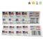 Free samples custom plastic luggage stickers