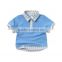 DB1140 wholesale baby clothes dave bella 2014 summer baby blouse tank top sando shirt baby printed shirt