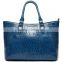 S489-A2369 New products designer crocodile pattern handbag ladies bolsos cuero