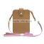 CSS1368-001 Fashionable mini leather coin purse cheap mobile phone case women crossbody bag